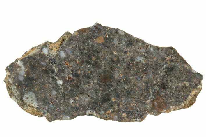 Lunar Meteorite ( g) Slice - Laayoune #313374
